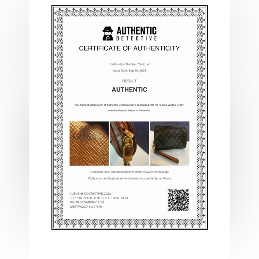 COA - Certificate of Autheticity